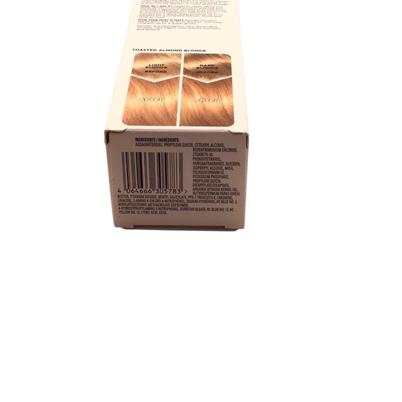 4 Pk Clairol Color Gloss Up Semi-Permanent Toning Hair Dye-Toasted Almond Blonde - Picture 14 of 14